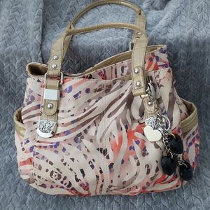 COPY - Kathy Van Zeeland Multicolored Shoulder Bag